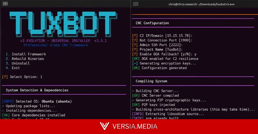TuxBot v3 Evolution Shows Signs of LLM-Assisted IoT Botnet Development