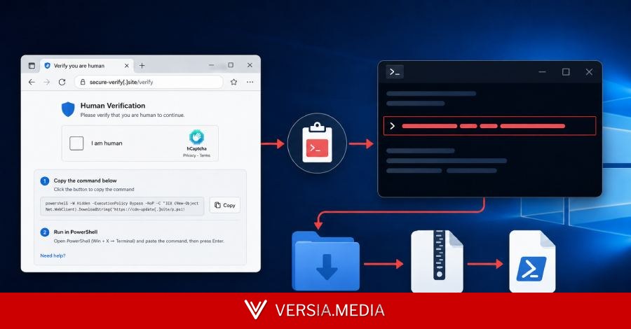 Researcher Analyzes 3,000 Live ClickFix Payloads, Exposing API-Driven Malware Delivery