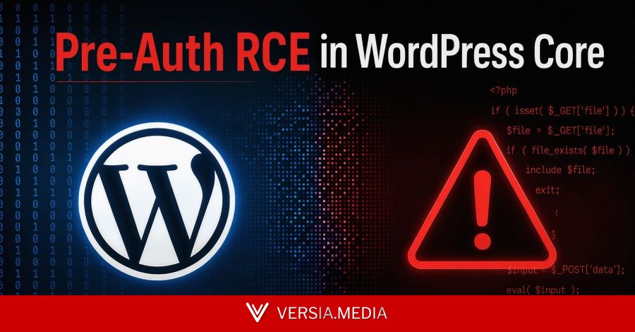New wp2shell WordPress Core Flaw Lets Unauthenticated Attackers Run Code