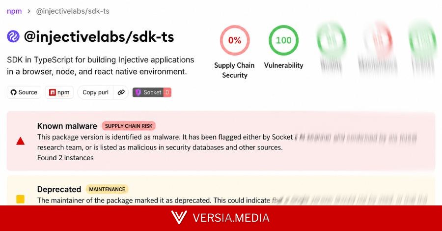 Injective Labs GitHub Compromise Pushes Wallet-Key-Stealing npm Packages