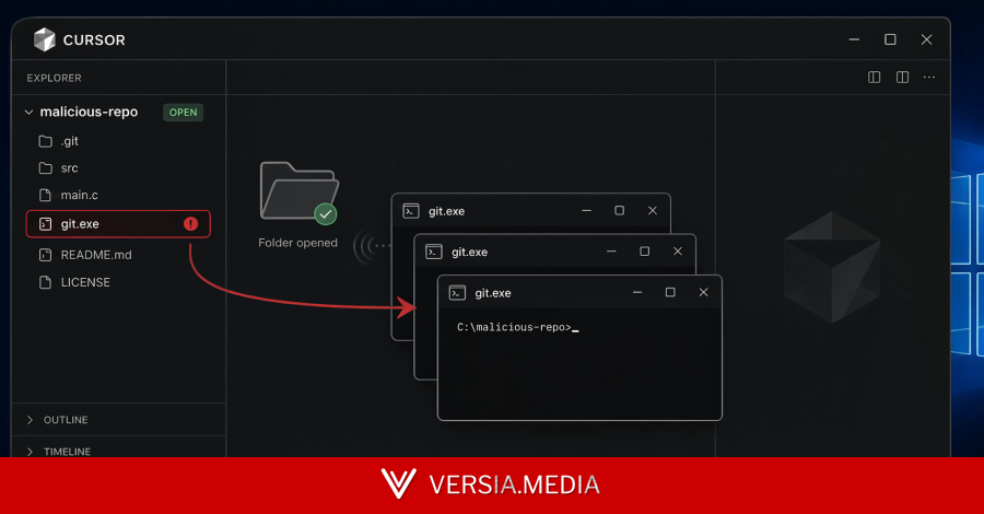 Cursor Flaw Lets Malicious Cloned Repositories Trigger Windows Code Execution