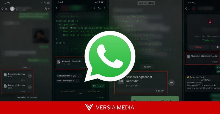 WhatsApp VBScript Campaign Uses Fake Documents to Install ManageEngine RMM Tool