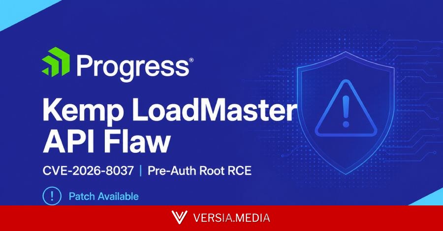 Progress Kemp LoadMaster Flaw Could Let Attackers Run Root Commands Pre-Auth