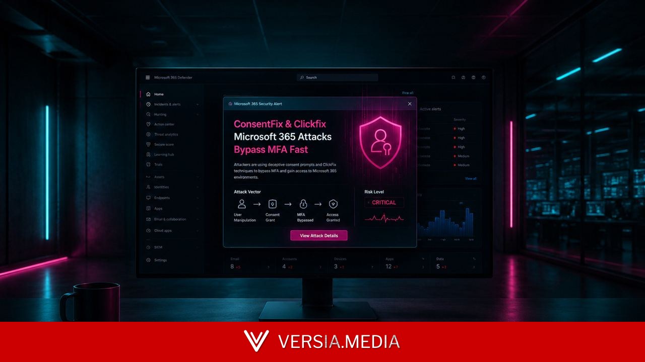 ConsentFix and ClickFix: How Microsoft 365 Accounts are Hijacked in 3 Seconds