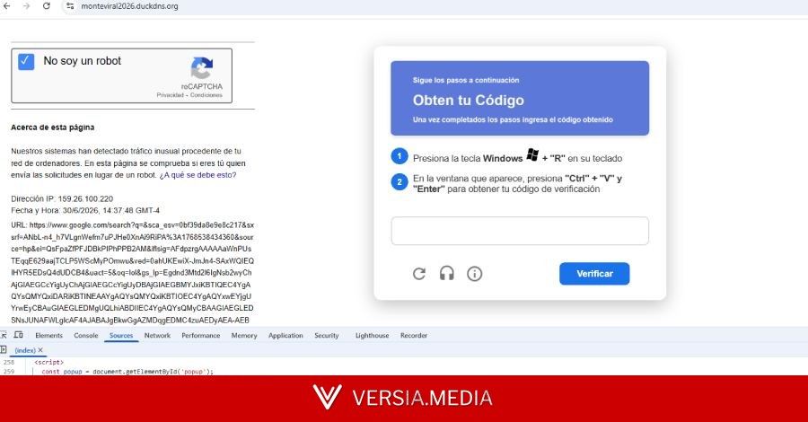 SCMBANKER Malware Uses ClickFix Lures to Target Mexican Banking Users
