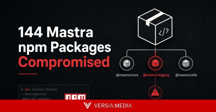 144 Mastra npm Packages Compromised via Hijacked Contributor Account